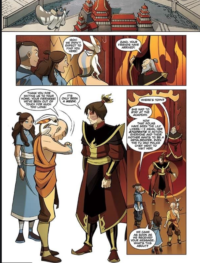 Avatar Comics : Insight into the Avatar Suki to be Released in June 2021