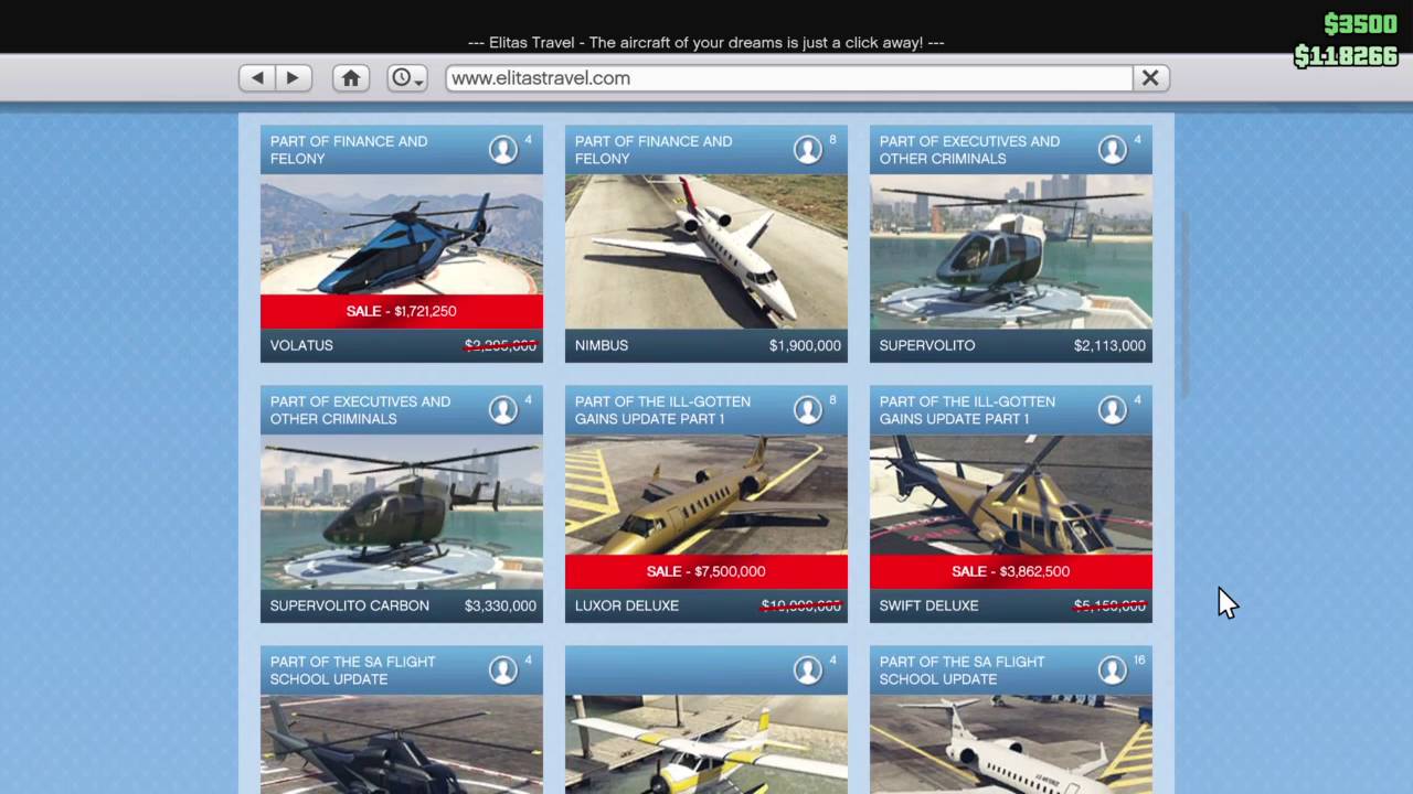 Top 10 In Game Website Of GTA 5: eyefind.info and more