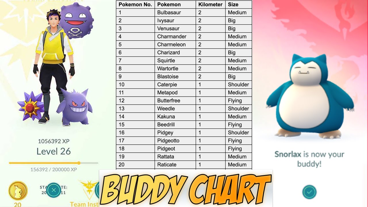 "Pokémon go buddy system" update and everything to know