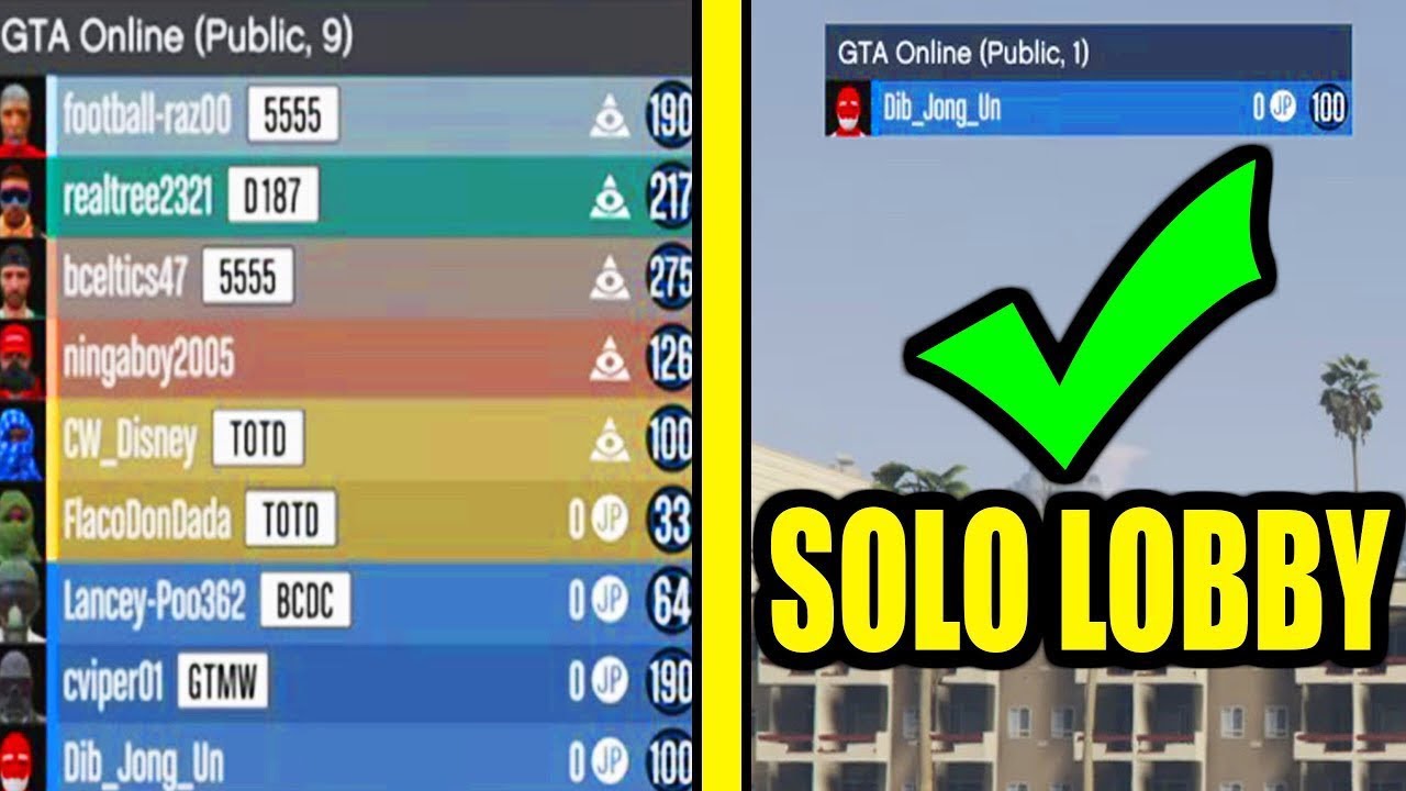  How to start gta online solo session