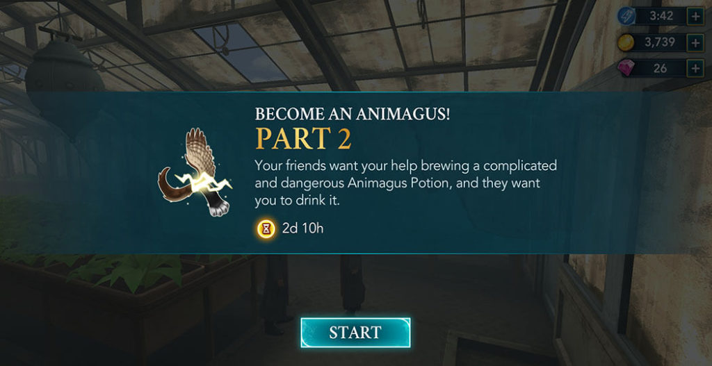 Animagus Harry Potter Game