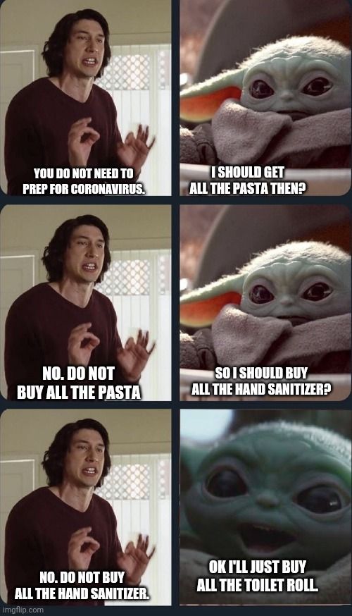 Kylo Ren Baby Yoda Meme