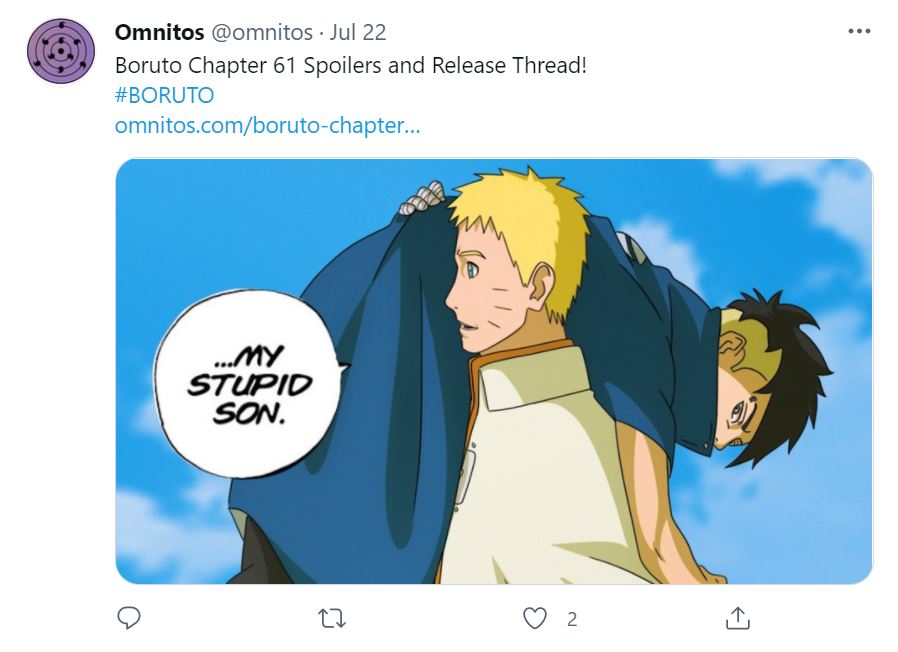 Read Manga Online Boruto Chapter 61 : Release Date And All The Latest Updates 