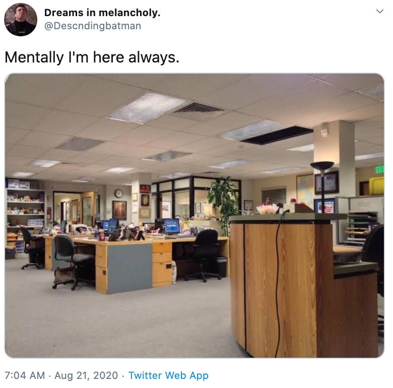 The 'Mentally I'm Here' Meme Explained