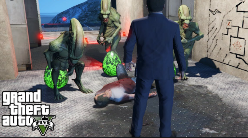 where to find aliens in GTA