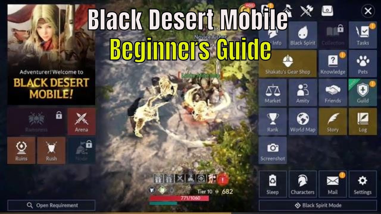 Black Desert Mobile Guide: Features, Classes and Max Level