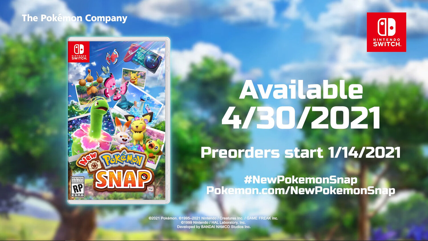New Pokémon Snap 2021 release date