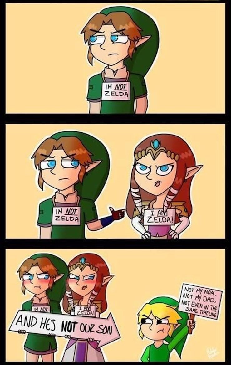 Link Zelda Meme