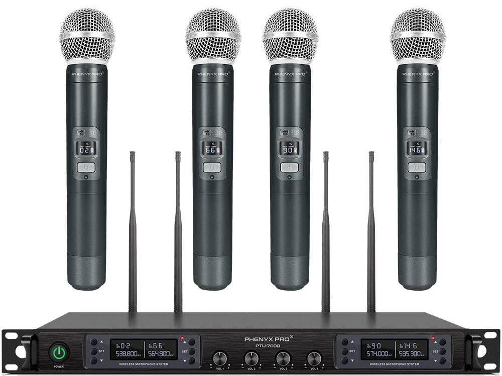 Rechargeable wireless microphone